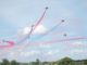 The Red Arrows and Airbus A400M