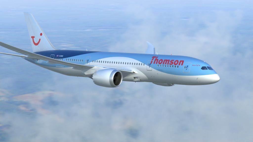Thomson 787 (Credit Thomson Holidays)