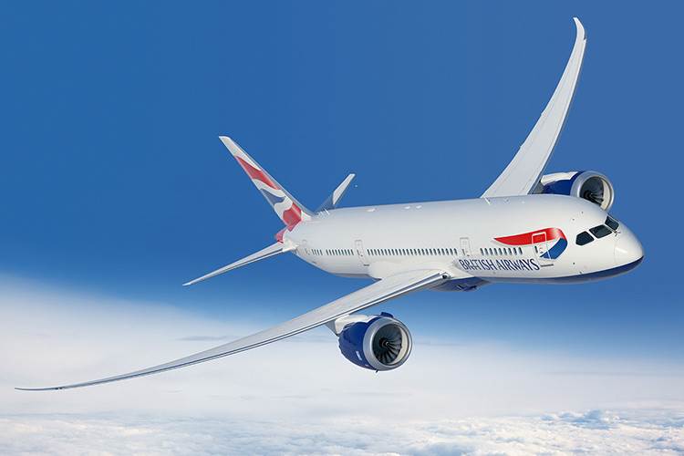 British Airways Boeing 787 (Courtesy of British Airways)