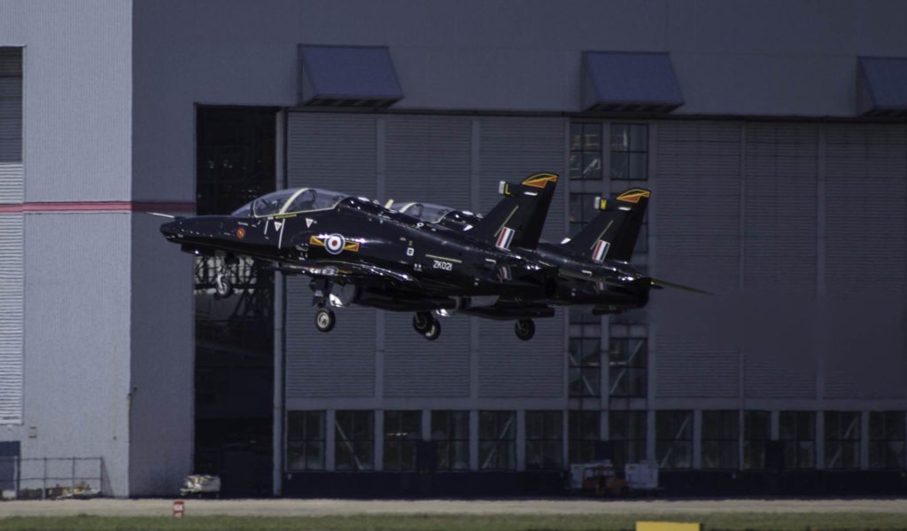 BAe Hawks from RAF Valley (Credit N Harding)