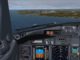Approaching Cardiff with Orbx FTX Wales and UK2000 Cardiff Extreme