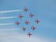 The Red Arrows in Diamond Nine (Image: Aviation Media Agency)