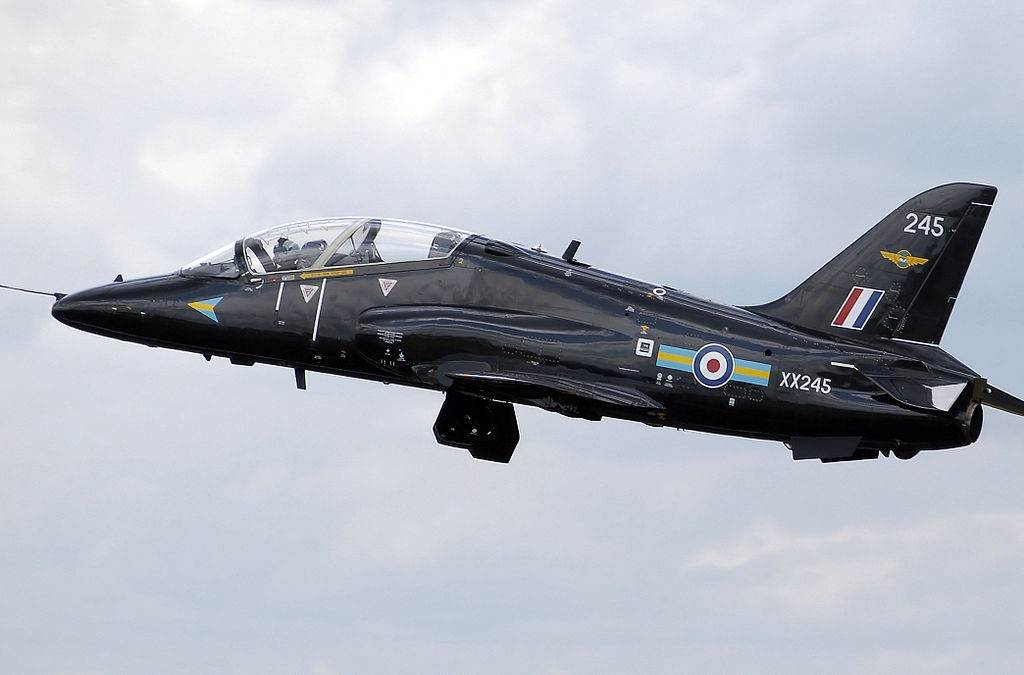 208 Squadron BAe Hawk (Image: Adrian Pingstone)