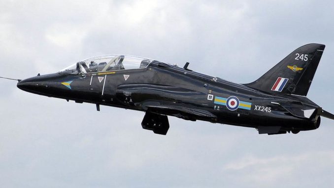 208 Squadron BAe Hawk (Image: Adrian Pingstone)