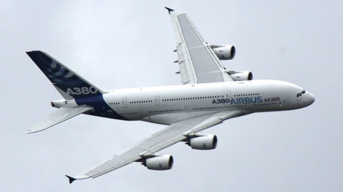 Airbus A380 at Farnborough Air Show (Image: Aviation Media Co.)