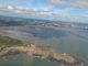 Flying over Swansea Bay (Image: nick Harding/Aviation Wales)