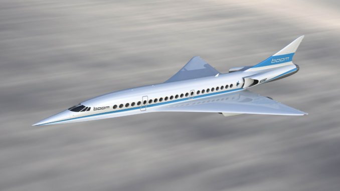 Boom Technologies supersonic airliner (Image: Boom Technologies)