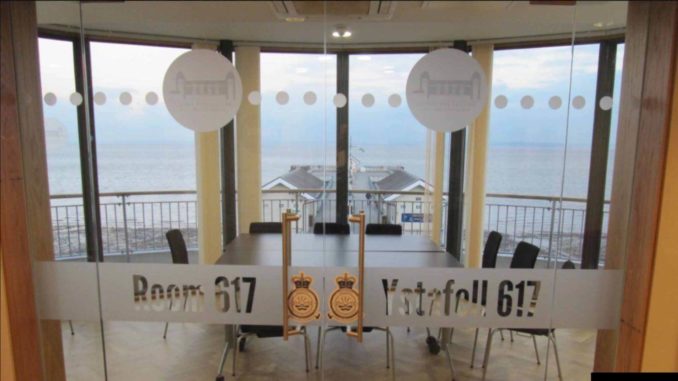 The 617 Room at Penarth Pavillion (Image: Kath Fisher/Aviation Wales)