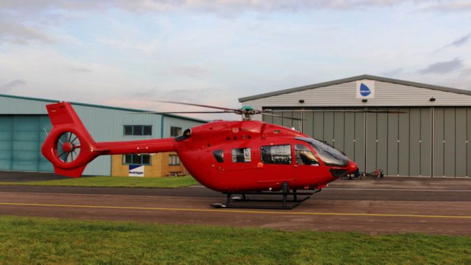 New Airbus H145 for Wales Air Ambulance (Image: WAAC)