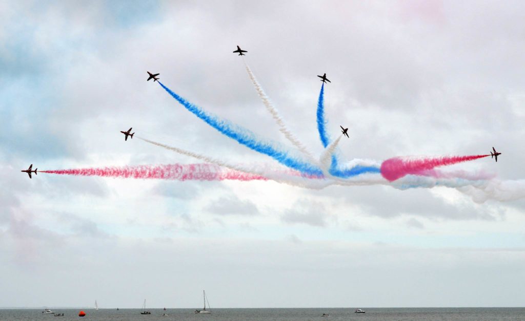 The Red Arrows (Image: The Aviation Media Agency.)