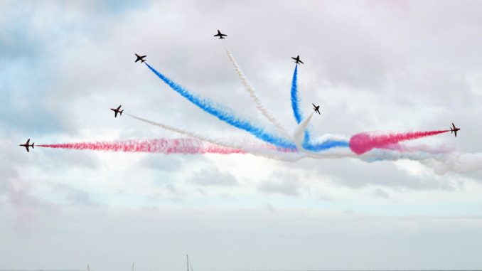 The Red Arrows (Image: The Aviation Media Agency.)