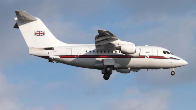 BAe 146 ZE701 (Image: Mark Harkin/Wikicommons CC.2)