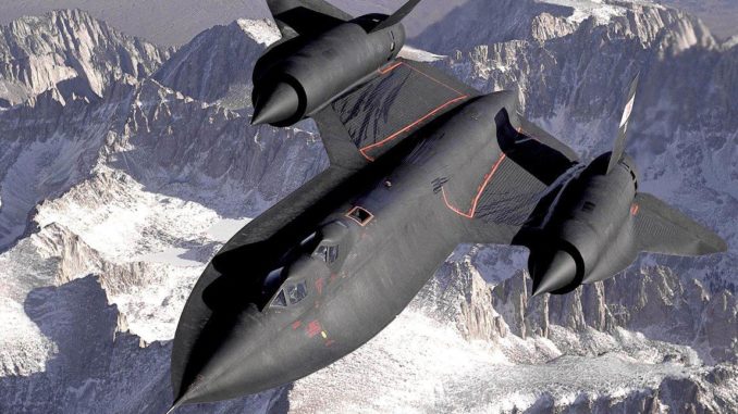 SR71 Blackbird (Image: USAF)