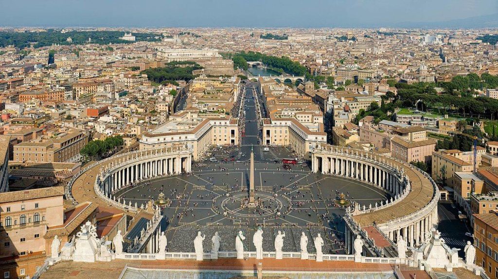Vatican in Rome (Photo by DAVID ILIFF. License: CC-BY-SA 3.0)