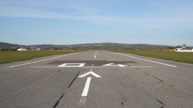 Pembrey Airport runway (Image: Winston Thomas / Pembrey Airport)