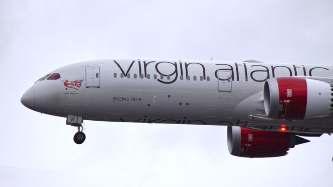 Virgin Atlantic Boeing 787-9 G-VOWS (Image: TransportMedia UK.)