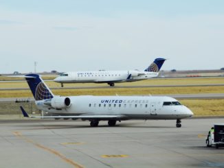 Bombardier CRJ 200 in use for United Express