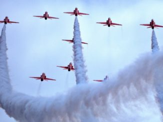 The Red Arrows at Barry Island (Image: Philip Dawson)