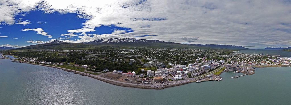 Akureyri from the Sky (Image: Bob T)