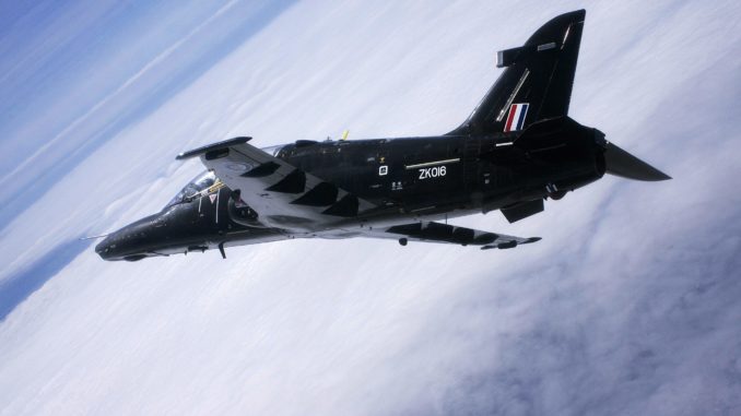RAF Hawk T2 (Image: Flt Lt Paul Heasman RAF/MOD)