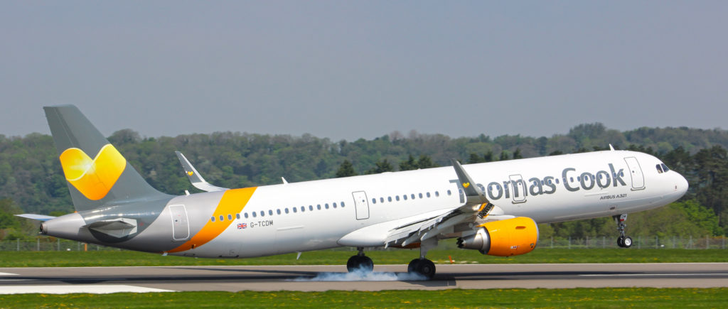 Thomas Cook Airbus A321 at Bristol Airport (Image: The Aviation Media Agency)