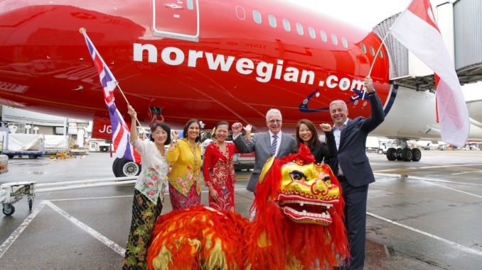 Norwegian Singapore launch