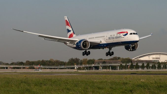 British Airways Dreamliner
