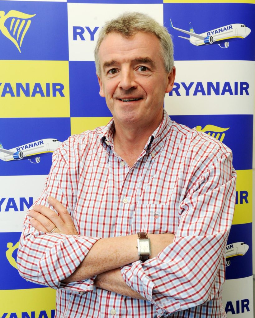Michael O'Leary Ryanair CEO