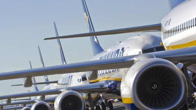 Ryanair Boeing 737 aircraft