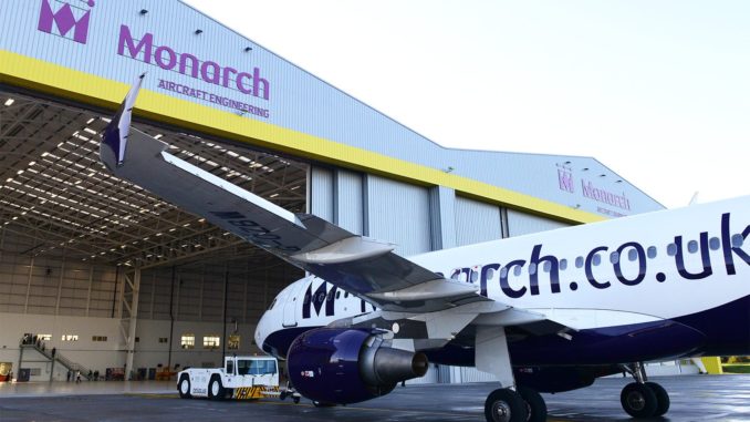 Monarch Aircraft Engineering seperates from collapsed holiday group