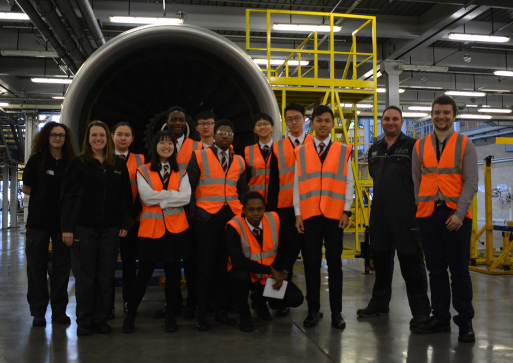 Students get experience at British Airways Cardiff base