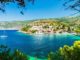 Kefalonia lies in the Ionian Sea, west of mainland Greece