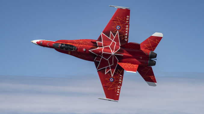 A Canadian CF-18 is the first aircraft to confirm for the 2018 Yeovilton Air Day.