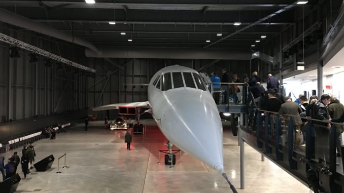 Concorde Alpha Foxtrot at Aerospace Bristol