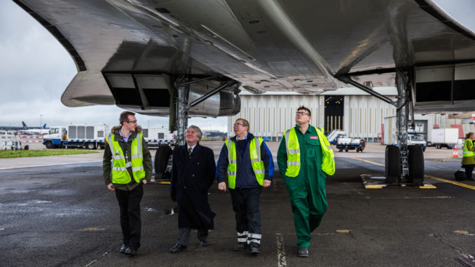 British Airways engineering students