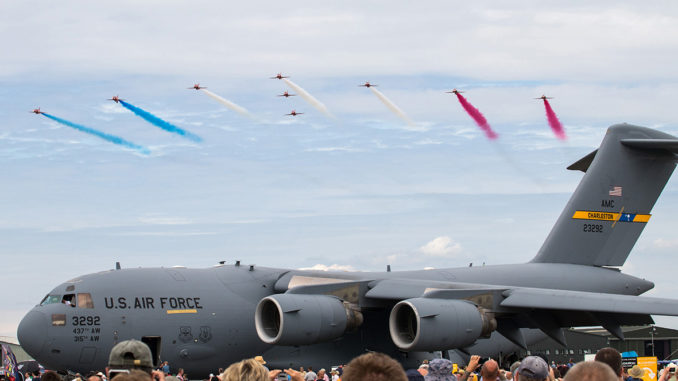 USAF C-17 Globemaster - Winners of the Best Static Display 2017 - Paul Johnson