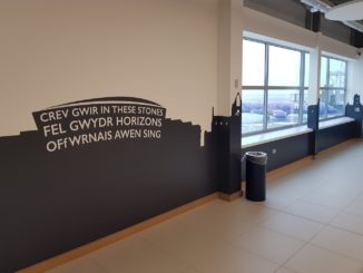 Cardiff Airport departure lounge extension