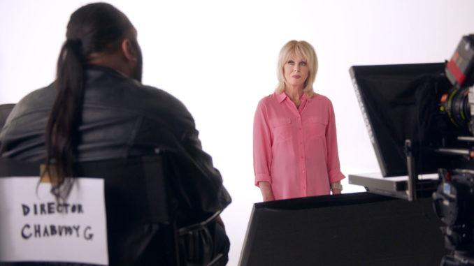 Joanna Lumley auditions for BA Safety Video