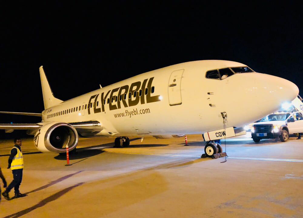 Fly Erbil 737 (Image: Fly Erbil)