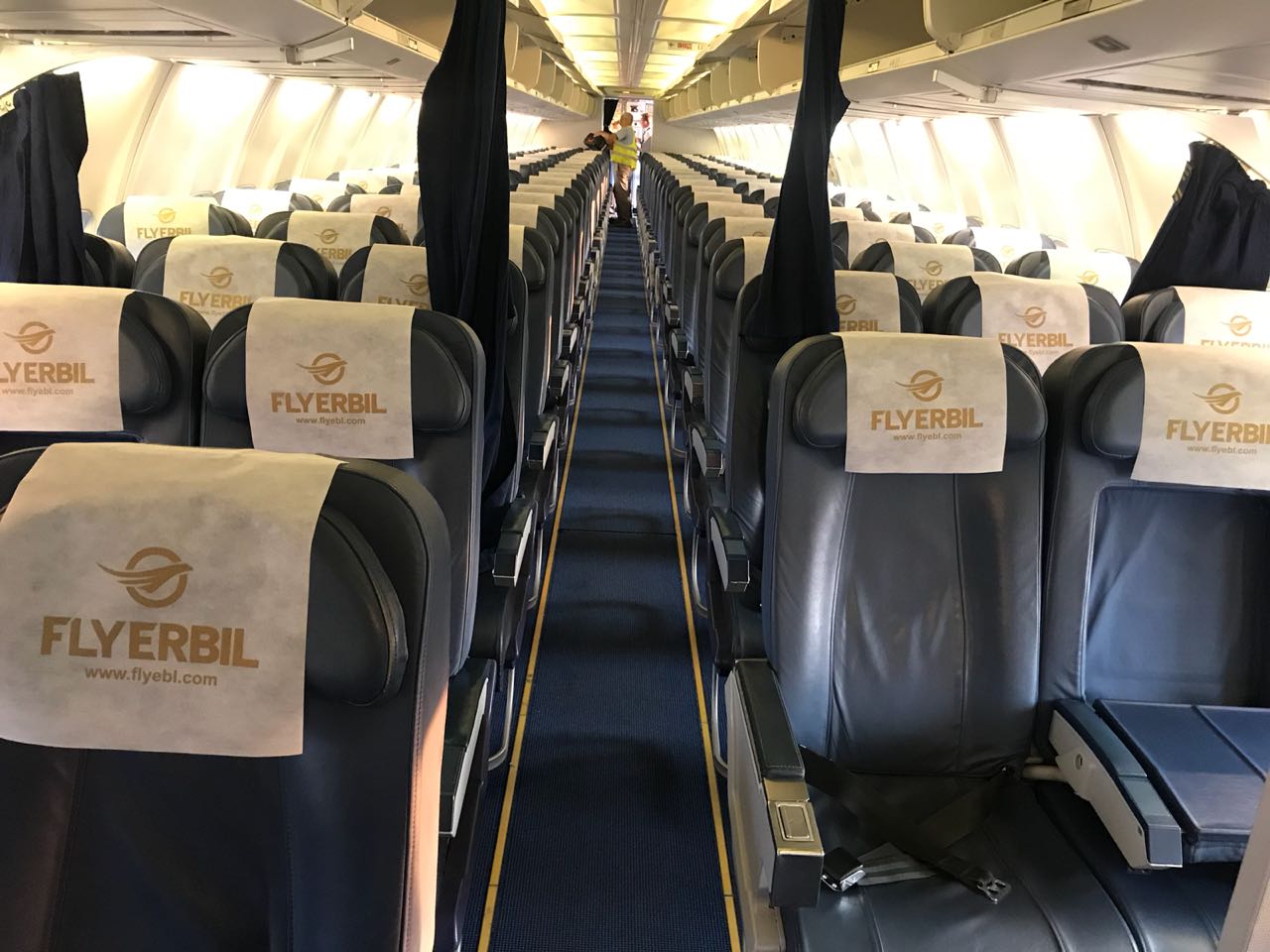 Inside Fly Erbil's 737 (Image: Fly Erbil)
