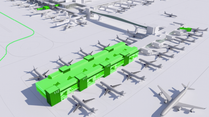 Gatwick pier expansion