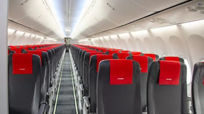 Norwegian 737 Max Seats (Image: Norwegian)