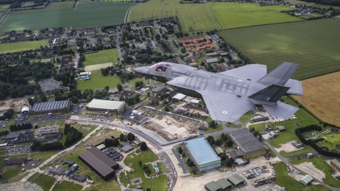 F-35B over RAF Marham (Image: Defence Imagery/OGL)