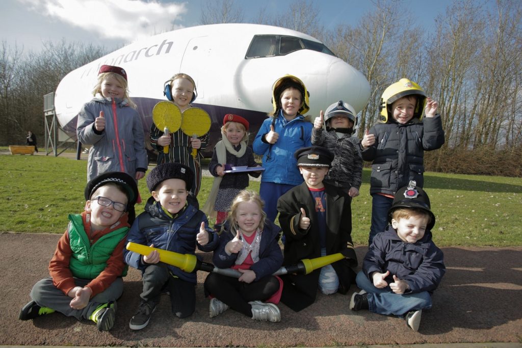 Manchester Airport RVP Flight Academy for kids
