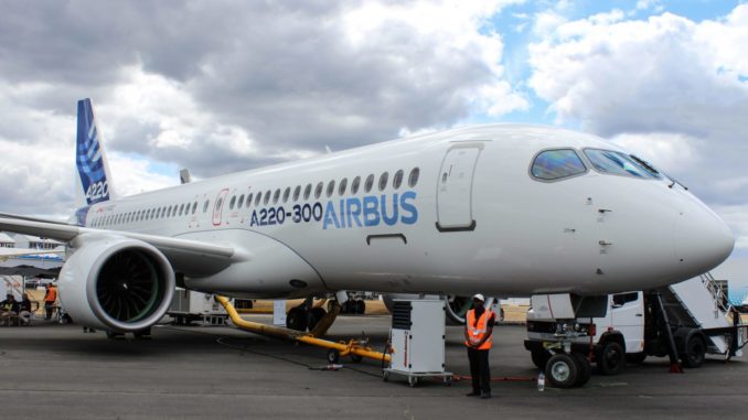 Airbus A220-300 (Image: UK Aviation Media)