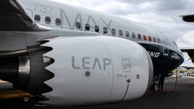 LEAP engines on a Boeing 737 Max (Image: Nick Harding/TransportMedia UK)