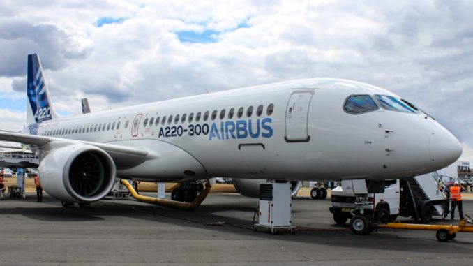 Airbus A220 (Image: Max Thrust Digital)
