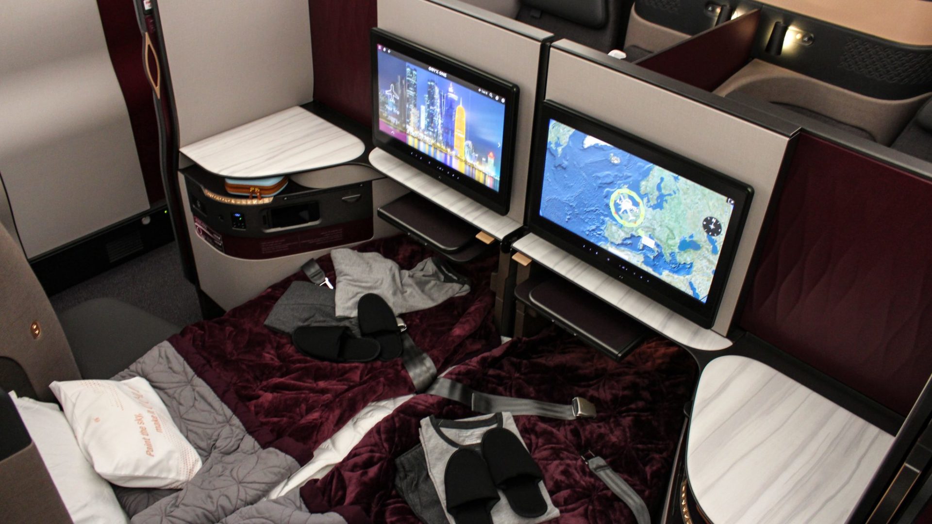 Qatar Airways Q-Suite (Image: TAMC)