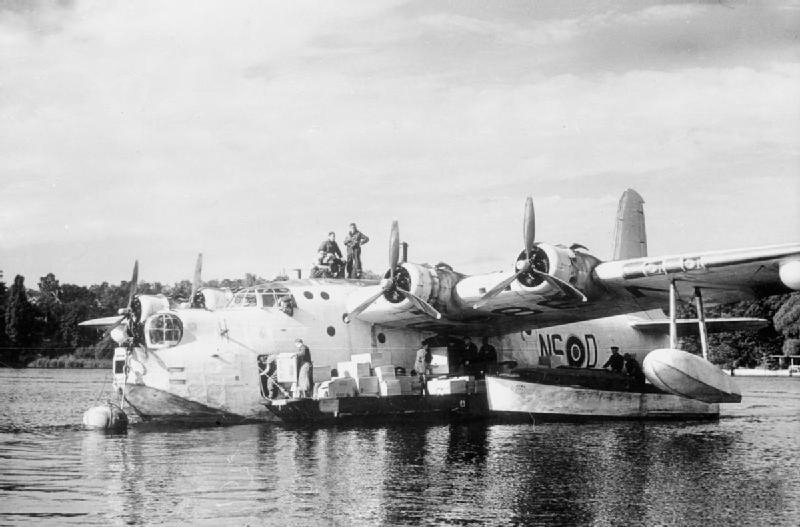 Sunderland flying boat in Berlin