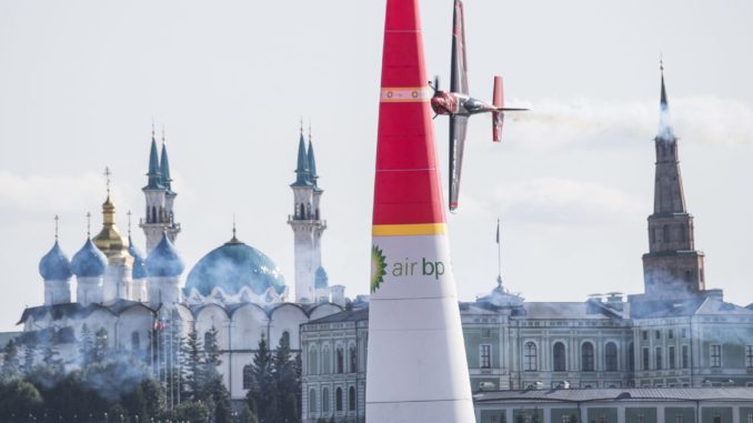 Ben Murphy in the Red Bull Air Race in Kazan (Image: Red Bull Air Race)